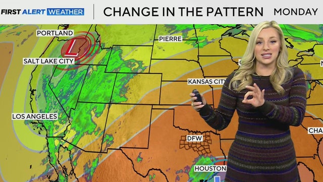 More sun for Sunday ahead of big weather pattern changes