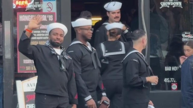 San Francisco North Beach community welcomes sailors during Fleet Week