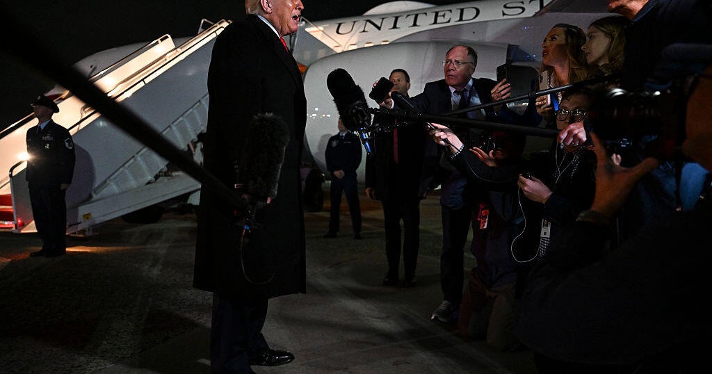 DOJ investigating TV networks over suspension of press pool after Trump media ban