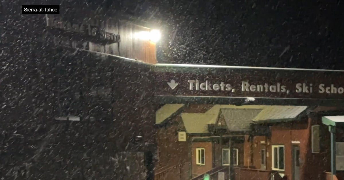 Northern California Sierra sees some early-season snow