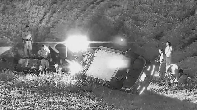 BMW crashes during pursuit on Palmetto Expressway in Miami Lakes, FHP says