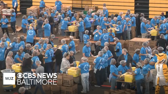 Hundreds of SECU employees participate in Day of Kindness in Towson
