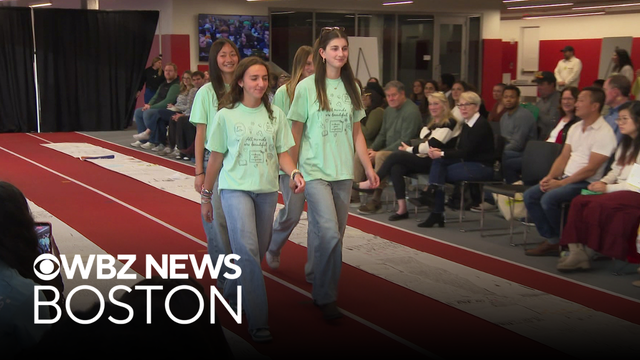 Nonprofit hosts fashion show featuring clothes embroidered with stress-reducing dots