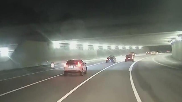 Westbound lanes I-696 back open