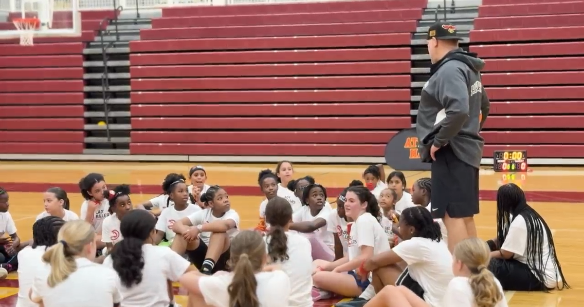 Next generation of WNBA stars learn from the pros during Atlanta Hawks' Lady Ballers clinic