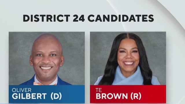 Florida's 24th congressional district race sees GOP Te Brown facing Democrat Oliver Gilbert