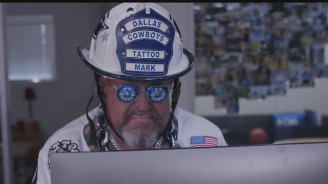 Dallas Cowboys superfan &ldquo;Tattoo Mark&rdquo; remembered by friends