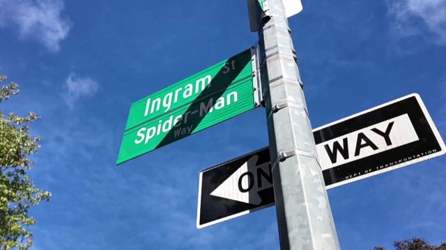 Your friendly neighborhood Spider-Man is now on the map in Queens