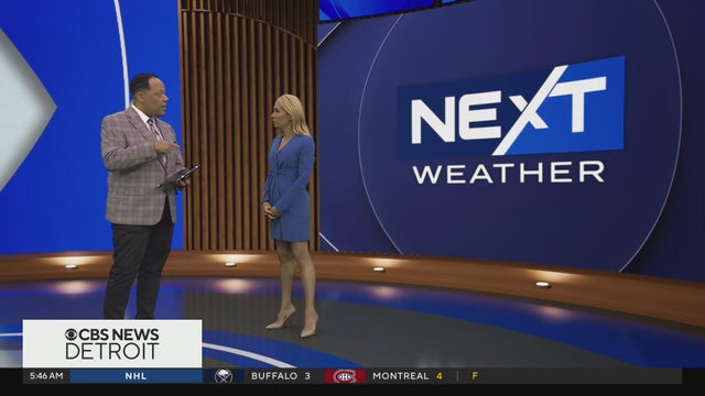 AM showers then mostly cloudy today