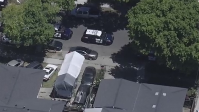 San Jose police at a home where a girl was found unresponsive on May 13, 2026 