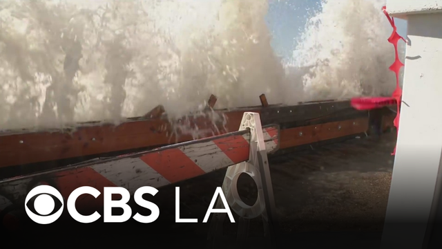 Long Beach residents face massive cleanup after powerful waves destroy homes, boardwalk