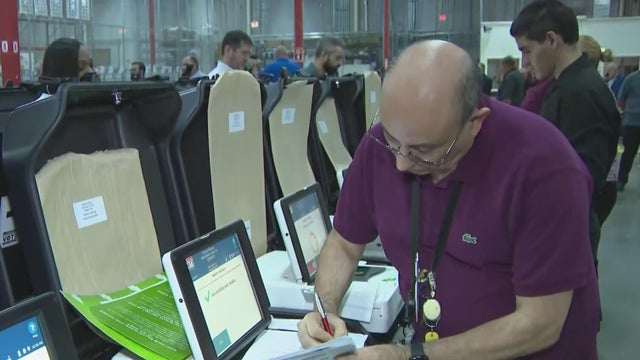 Election officials testing voting machines ahead of start to early voting