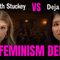 Image from CBS News's coverage: The Feminism Debate