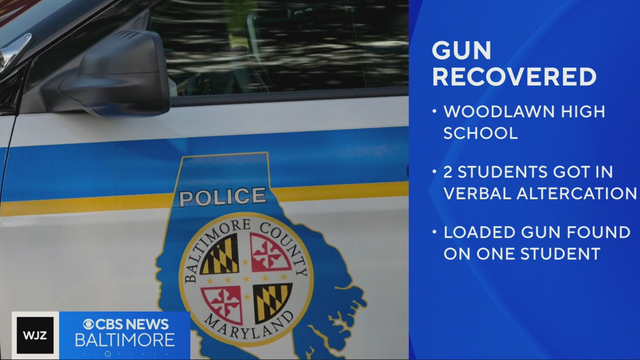 Loaded gun found at Baltimore County high school