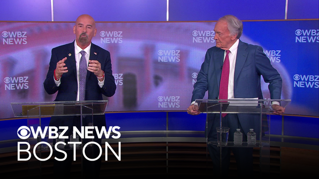 John Deaton, Ed Markey spar in WBZ Massachusetts Senate debate