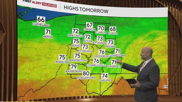 KDKA-TV Nightly Forecast (10/13)