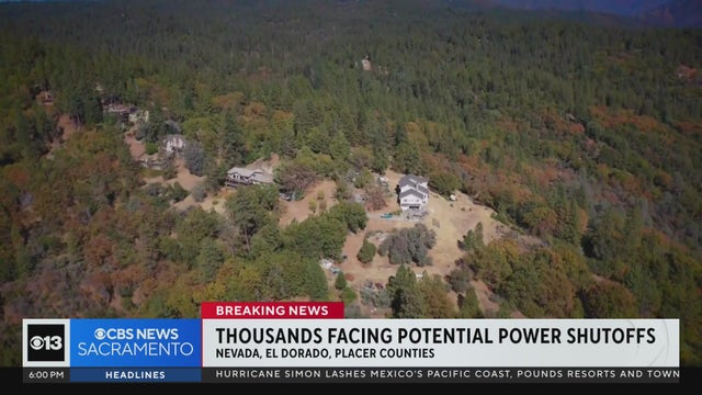 Thousands across California face possible power shutoffs in PG&E's latest PSPS event