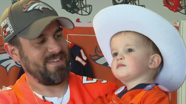 Meet "Barrel Baby" the newest Denver Broncos fan inducted into the Orange Zone