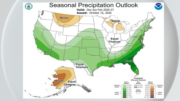 WBZ Seasonal Precipitation Outlook