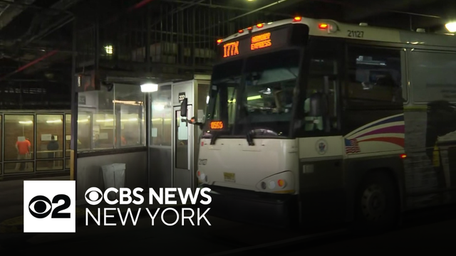 Construction of Port Authority in Midtown disrupting traffic during evening commute