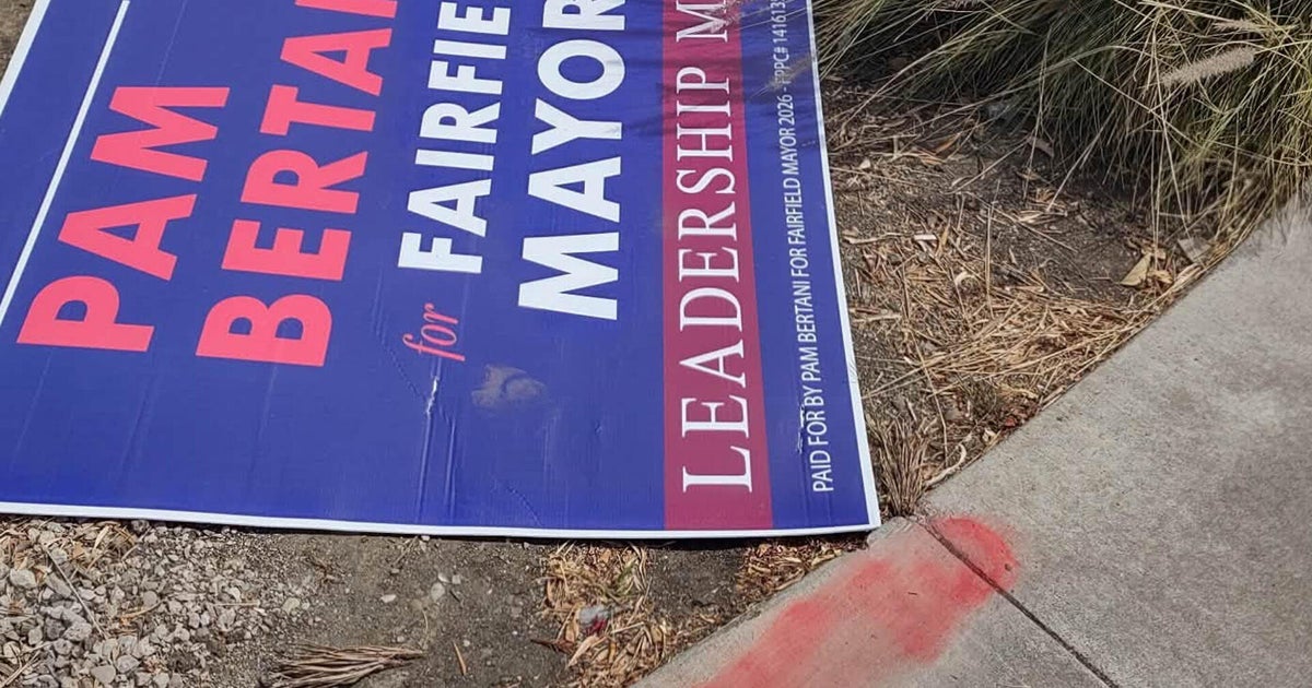 Fairfield police arrest man suspected of vandalizing campaign signs for local elections