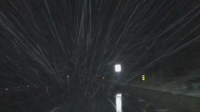 First Alert Weather Tracker follows the snow falling in the mountains