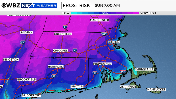 Frost risk