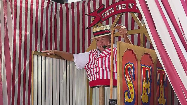 The art of the State Fair Midway Barker