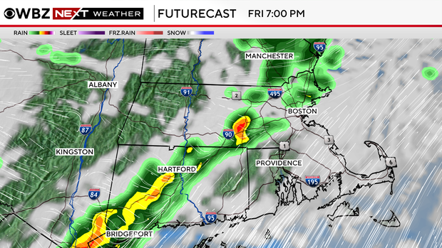 Rain map