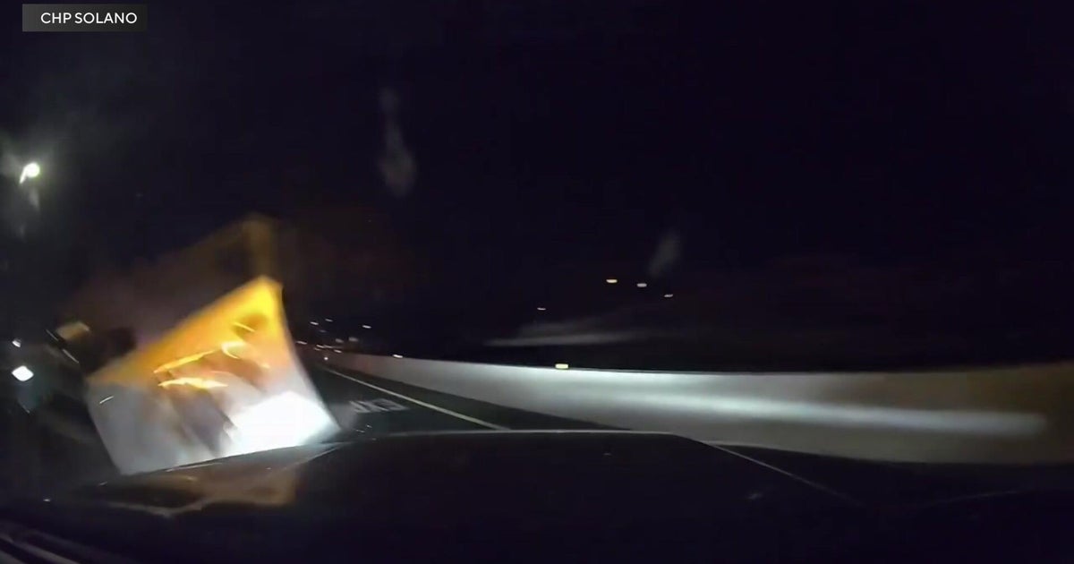 Video shows Tesla hit CHP car on I-80 in Fairfield; driver says he slept with Full Self-Driving on