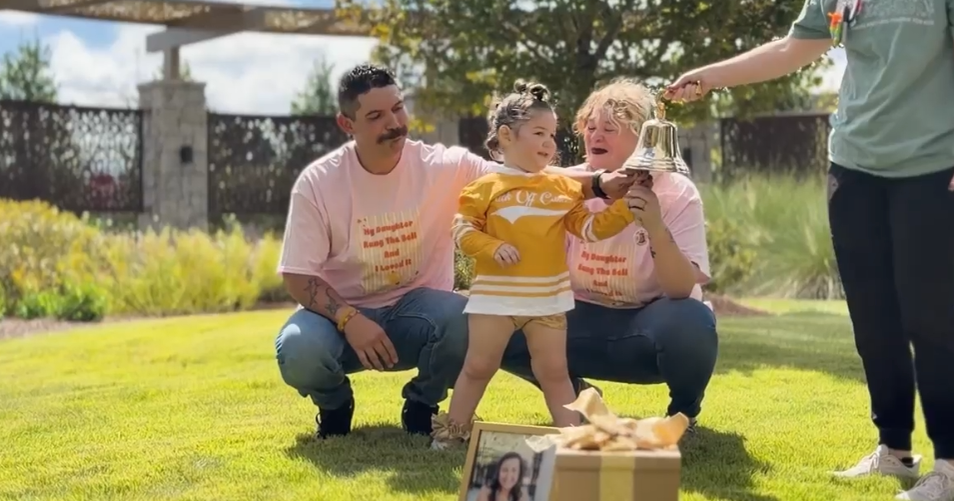 Three-year-old Atlanta girl celebrates end of leukemia treatment: 
