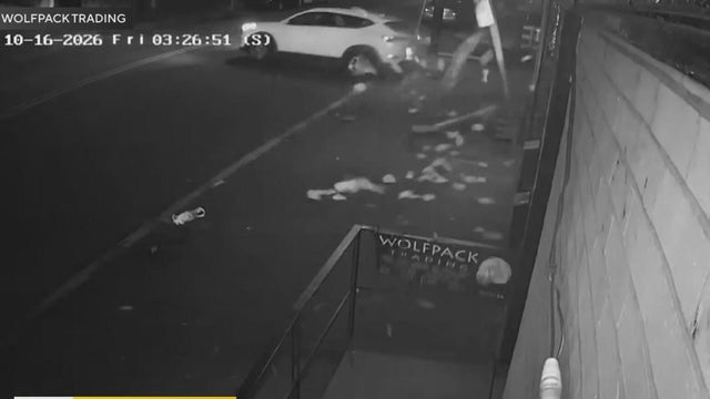 Police chase ends in crash into smoke shop