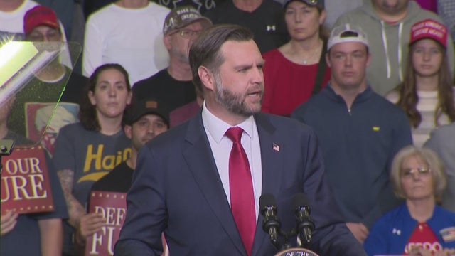 Vance rallies GOP in Monroe, Michigan