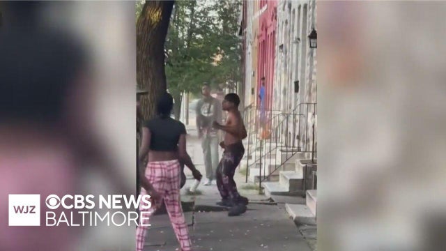 A woman was fatally stabbed Wednesday in Baltimore after an altercation involving gay slurs, police