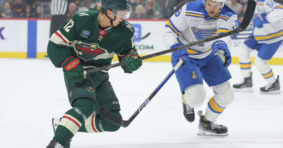 Matt Boldy has 5th career hat trick and Wild beat Blues 5-4