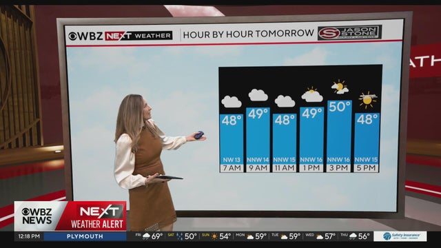 Next Weather: WBZ midday forecast for Oct. 16, 2026