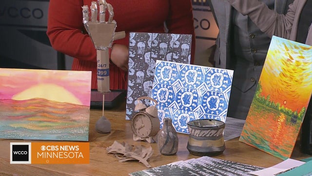 High school students took over the Minnetonka Center for the Arts for a day, working in nine media