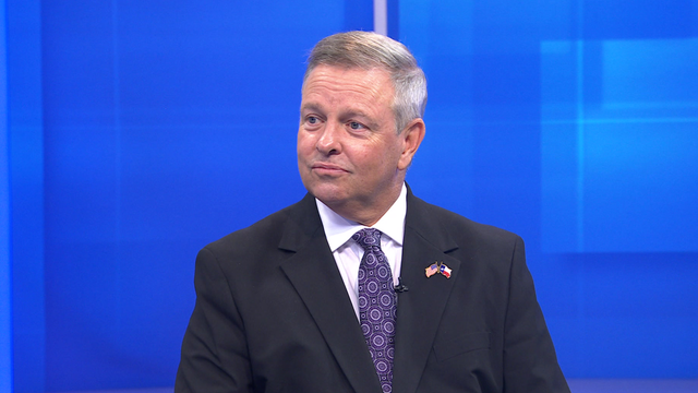 Republican Tarrant County judge incumbent Tim O'Hare says he's led the way for lower taxes and crime