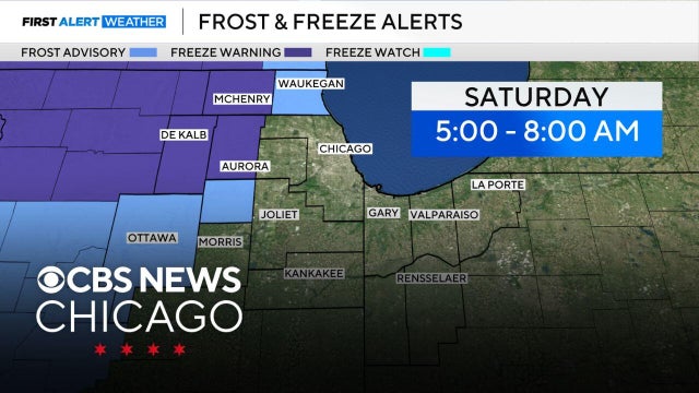 Chicago weather: First frost of the season possible overnight