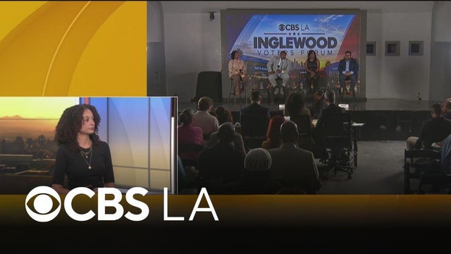 CBS LA hosts Inglewood voter forum ahead of election