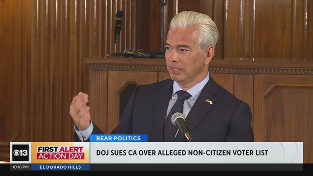 Justice Department sues California over alleged noncitizen voter registrations