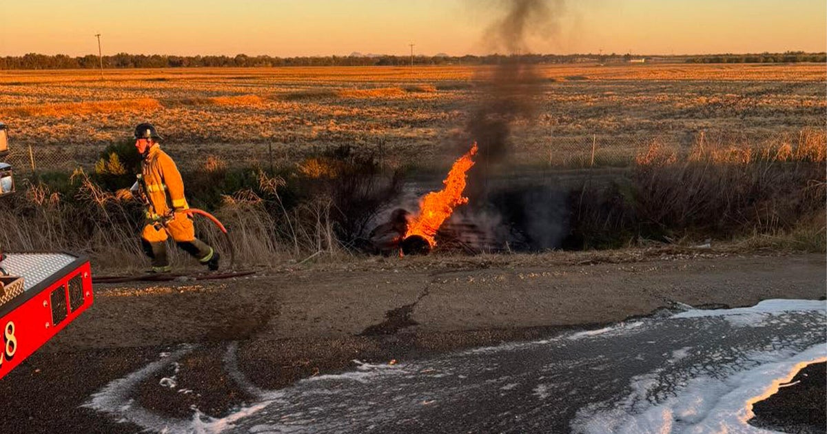 Off-duty California State Parks officers pull woman from burning car off Highway 70