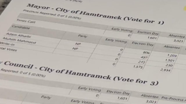 Disputed Hamtramck mayoral ballots to be counted