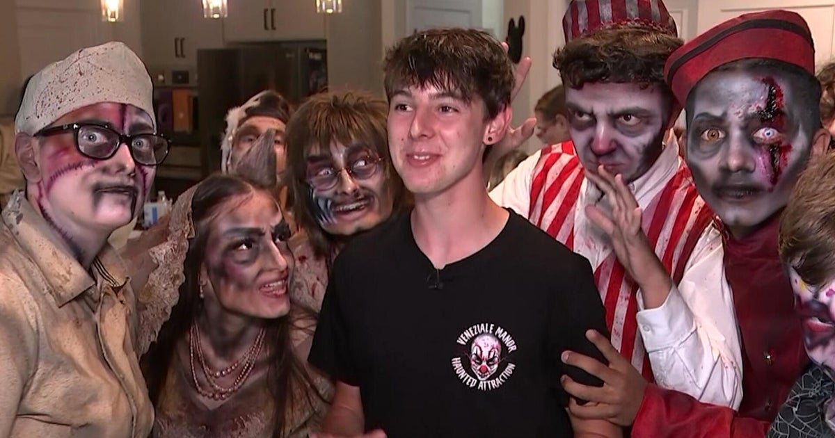 This Pennsylvania teen turned his home into Halloween haunt for charity