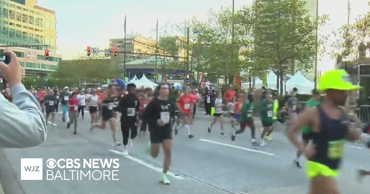 Baltimore Running Festival brings road closures Saturday - CBS Baltimore