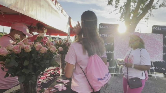 More Than Pink Walk gets started at Miami-Dade County Fair and Expo Center