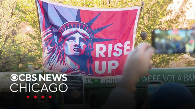 &ldquo;No Kings&rdquo; rallies held in Chicago, across country ahead of midterm elections