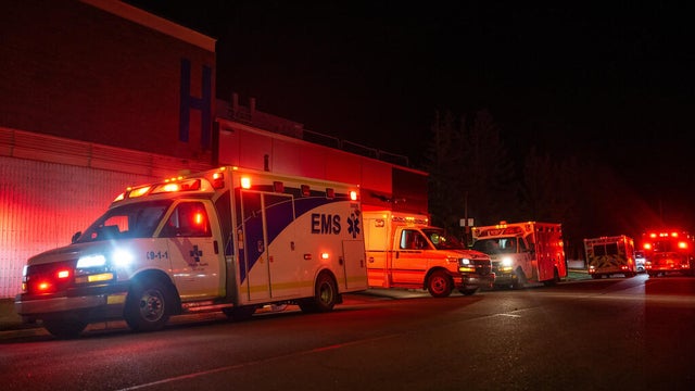 Canada Military Base Fire 