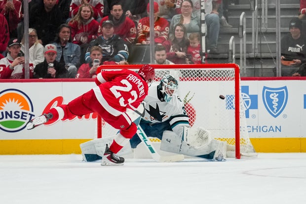 San Jose Sharks v Detroit Red Wings 