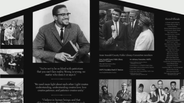A new memorial honoring Malcolm X unveiled in Annapolis